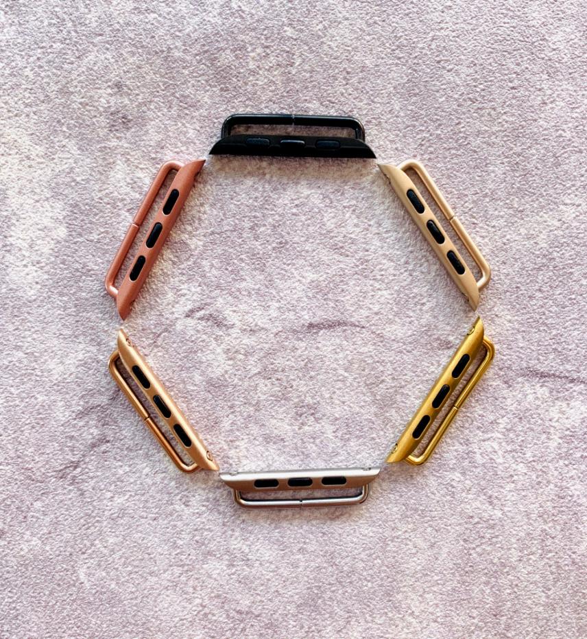 10pcs Adapter DIY for Apple Watch Band Replacement Adapter 38mm 40mm 42mm 44mm Bracelet Belt For iWatch Connector 1 2 3 4 54099710
10pcs Adapter DIY for Apple Watch Band Replacement Adapter 38mm 40mm 42mm 44mm Bracelet Belt For iWatch Connector 1 2 3 4 54099710