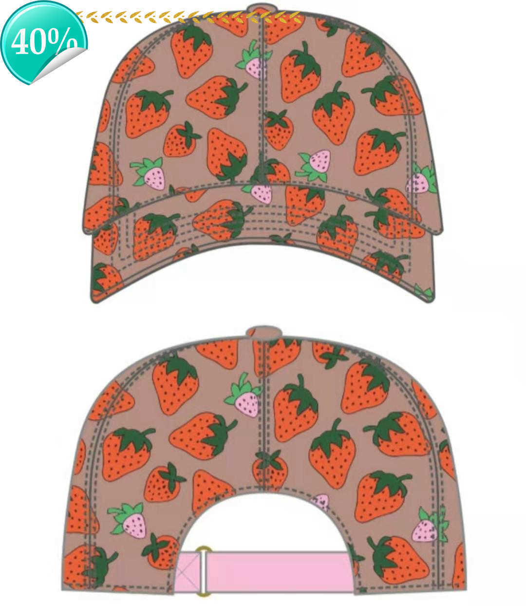 trawberry baseball caps man's cotton cactus classic letter Ball caps summer women sun hats outdoor adjustable Snapback Cap girl's cute visor19955, Strawberry
trawberry baseball caps man's cotton cactus classic letter Ball caps summer women sun hats outdoor adjustable Snapback Cap girl's cute visor19955, Strawberry