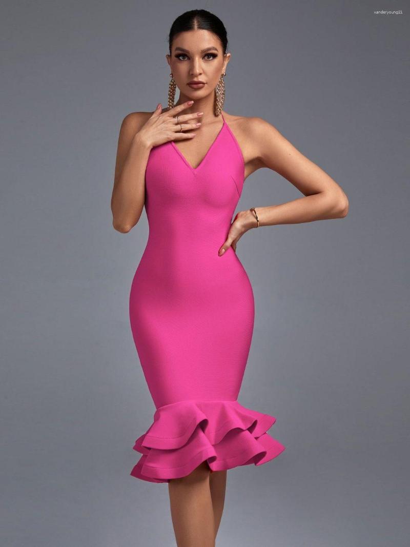 Casual Dresses Mermaid Bandage Dress Red Bodycon Evening Party Elegant Sexy Halter Backless Birthday Club Outfit 2023 Summer Arrival
Casual Dresses Mermaid Bandage Dress Red Bodycon Evening Party Elegant Sexy Halter Backless Birthday Club Outfit 2023 Summer Arrival