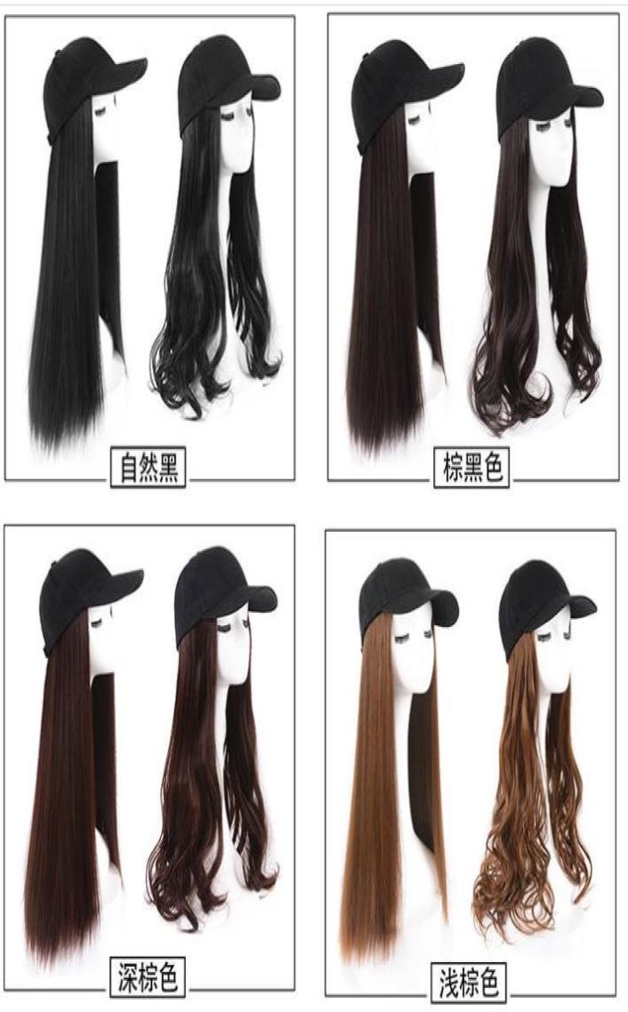Baseball Cap with Synthetic Hair Brown Black Gray Long Curly Hair with Baseball Cap Female Wig2231759
Baseball Cap with Synthetic Hair Brown Black Gray Long Curly Hair with Baseball Cap Female Wig2231759