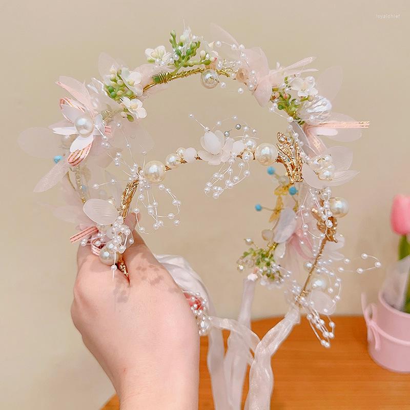 Hair Clips Elegant Girls Bridal Headband Romantic Pearl Headdress Flower Wreath Bride Garland Head Hoop Wedding Headbands Jewelry
Hair Clips Elegant Girls Bridal Headband Romantic Pearl Headdress Flower Wreath Bride Garland Head Hoop Wedding Headbands Jewelry