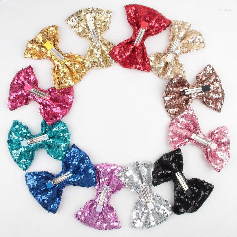 Hair Accessories 24pcs/lot 5" Large Messy Sequin Bow Clips Hairbows For Girls Barrettes Hairpins Kids Children Glitter, Picture shown
Hair Accessories 24pcs/lot 5" Large Messy Sequin Bow Clips Hairbows For Girls Barrettes Hairpins Kids Children Glitter, Picture shown