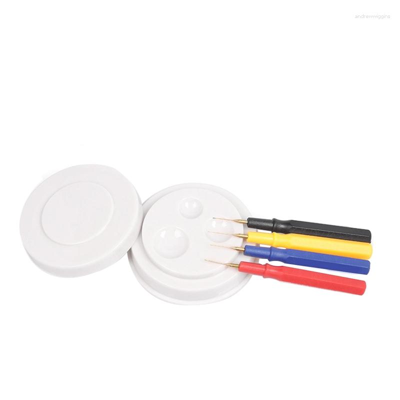 Watch Repair Kits Oiler Set 1 Oil Dish 4 Dispensing Pen Kit Plastic Tool Watchmaker Maintenance
Watch Repair Kits Oiler Set 1 Oil Dish 4 Dispensing Pen Kit Plastic Tool Watchmaker Maintenance