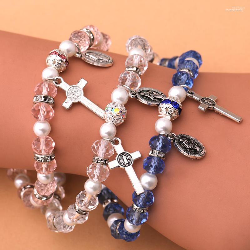 Bangle God Loves World Crystal Cross Bracelet Adjustable Stretch Beaded Bracelets Jesus Blessings Of Peace Bangles Fashion Jewelry Gift
Bangle God Loves World Crystal Cross Bracelet Adjustable Stretch Beaded Bracelets Jesus Blessings Of Peace Bangles Fashion Jewelry Gift