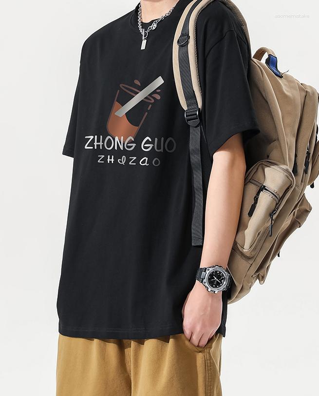Men's T Shirts M5041 Cotton T-shirt Men's Summer Thin Short-sleeved Half-sleeve, Blue
Men's T Shirts M5041 Cotton T-shirt Men's Summer Thin Short-sleeved Half-sleeve, Blue
