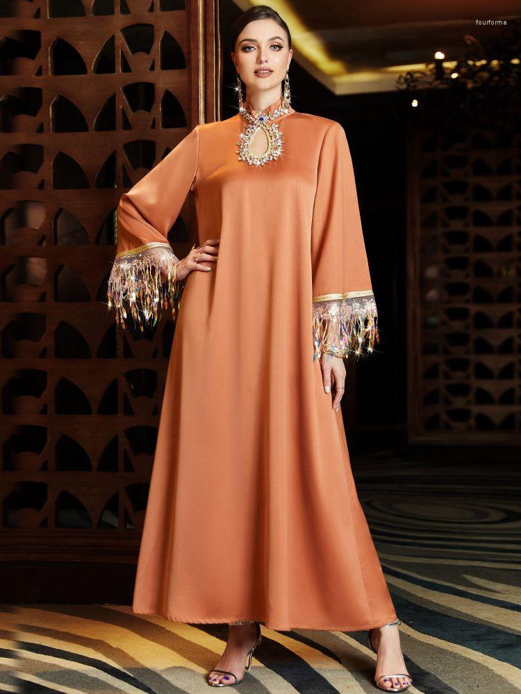 Ethnic Clothing Ramadan Satin African Dresses Islam For Women Robe Musulmane Femme Abaya Turkey Arabic Muslim Modest Dress Vestidos
Ethnic Clothing Ramadan Satin African Dresses Islam For Women Robe Musulmane Femme Abaya Turkey Arabic Muslim Modest Dress Vestidos