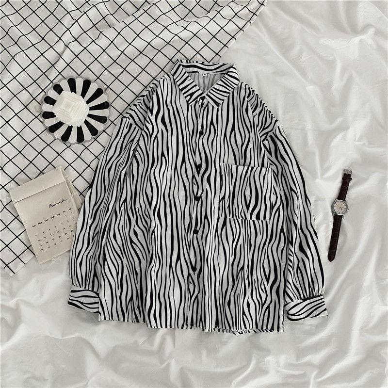 Women's Blouses Shirts Women Zebra Pattern Printed Leisure Chic Unisex BF Couples Thin Breathable Shirt Casual Plus Size 2XL Loose Ulzzang
Women's Blouses Shirts Women Zebra Pattern Printed Leisure Chic Unisex BF Couples Thin Breathable Shirt Casual Plus Size 2XL Loose Ulzzang