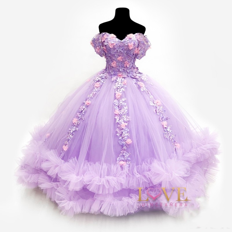 Lavender Quinceanera Dresses 2023 Girls Prom Gowns 3DFlowers Tull Pleat Cinderella Birthday Princess Vestidos De Sweet 15 Anos16, Champagne
Lavender Quinceanera Dresses 2023 Girls Prom Gowns 3DFlowers Tull Pleat Cinderella Birthday Princess Vestidos De Sweet 15 Anos16, Champagne
