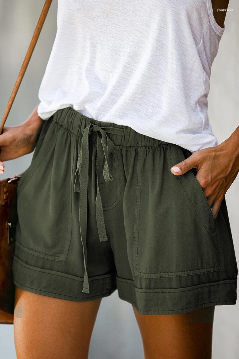 Women's Shorts Women's Women's 2023 Summer Fashion High Waist Tie Loose Casual Solid Color Daily Pocket Design Wide Leg Streetwear
Women's Shorts Women's Women's 2023 Summer Fashion High Waist Tie Loose Casual Solid Color Daily Pocket Design Wide Leg Streetwear