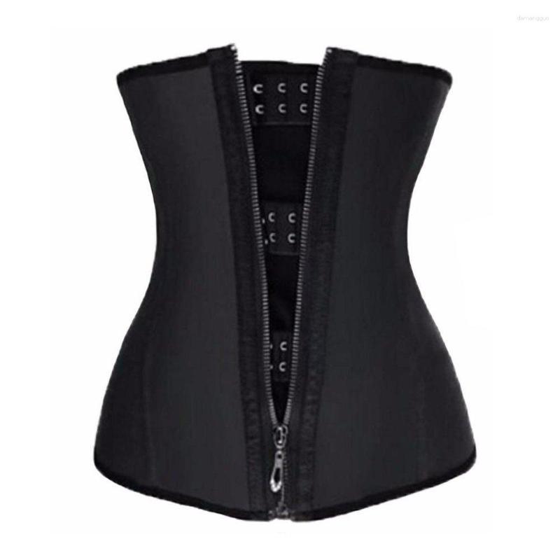 Women's Shapers Corset Body Shaper Latex Waist Trainer Zipper Underbust Slim Tummy Cincher Slimming Briefs Belt Shapewear For Women, Black
Women's Shapers Corset Body Shaper Latex Waist Trainer Zipper Underbust Slim Tummy Cincher Slimming Briefs Belt Shapewear For Women, Black