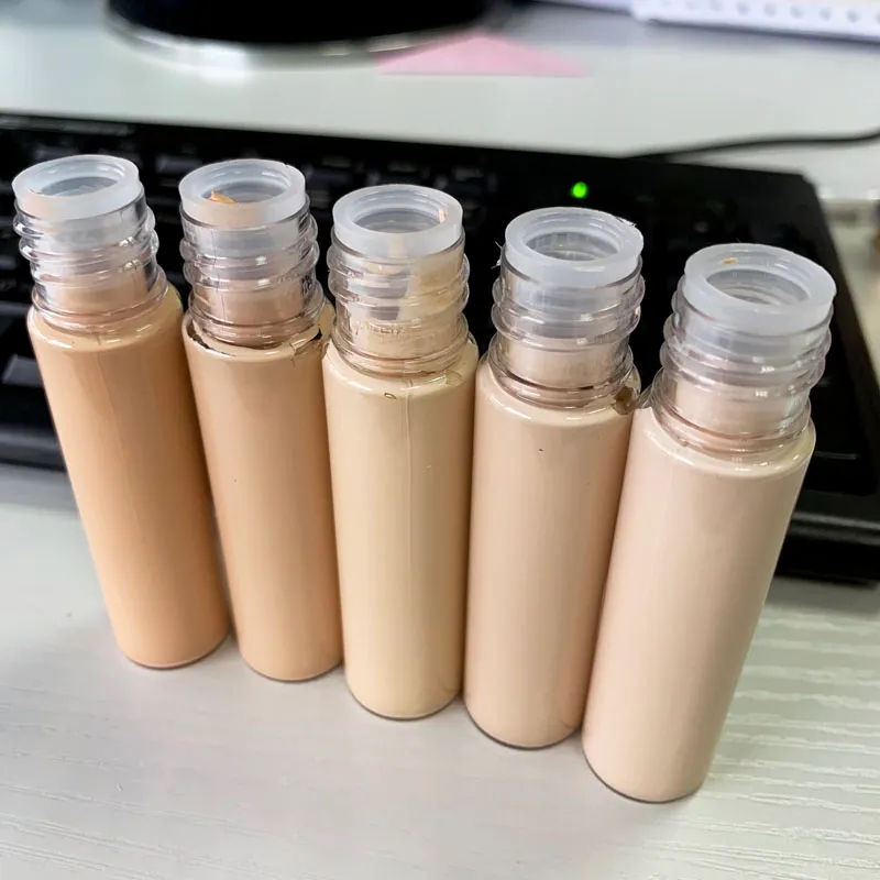 

Face Contour Concealer Full coverage Liquid Foundation 10 Color Corrects Contours 10ml Light Medium Fair Neutral Beige Light Sand Tan Sand Highlight Brighten Cream, Mixed color