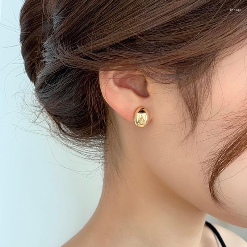 Stud Earrings Vintage Metal Smooth Bean For Women Punk Jewelry Fashion Ladies Geometric Hiphop Brincos Female Earring
Stud Earrings Vintage Metal Smooth Bean For Women Punk Jewelry Fashion Ladies Geometric Hiphop Brincos Female Earring