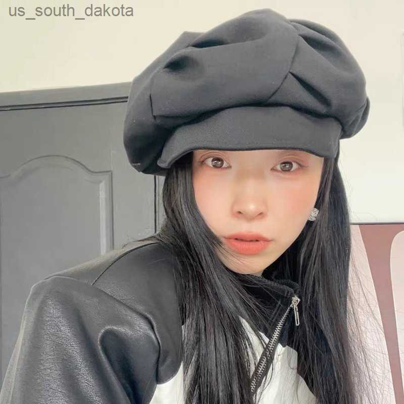 2023 Japanese Cloud Hat Women Solid Color Sweet Octagonal Hats Spring Summer Korean Edition Fashion Cotton Artistic Painter Cap L230523, Brown
2023 Japanese Cloud Hat Women Solid Color Sweet Octagonal Hats Spring Summer Korean Edition Fashion Cotton Artistic Painter Cap L230523, Brown