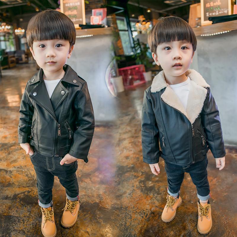 Jackets Baby Girl Boy Fashion Cool PU Coat Jacket Spring Autumn Winter Kids Leather Children Overcoats Clothes, Black
Jackets Baby Girl Boy Fashion Cool PU Coat Jacket Spring Autumn Winter Kids Leather Children Overcoats Clothes, Black