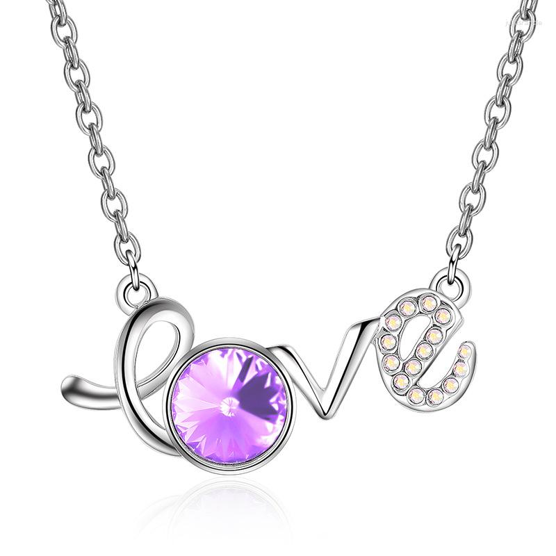 Pendant Necklaces NL-00576 Korean Fashion Accessories Silver Plated Luxury Crystal Letter Necklace For Women Mother's Day Gift Items
Pendant Necklaces NL-00576 Korean Fashion Accessories Silver Plated Luxury Crystal Letter Necklace For Women Mother's Day Gift Items