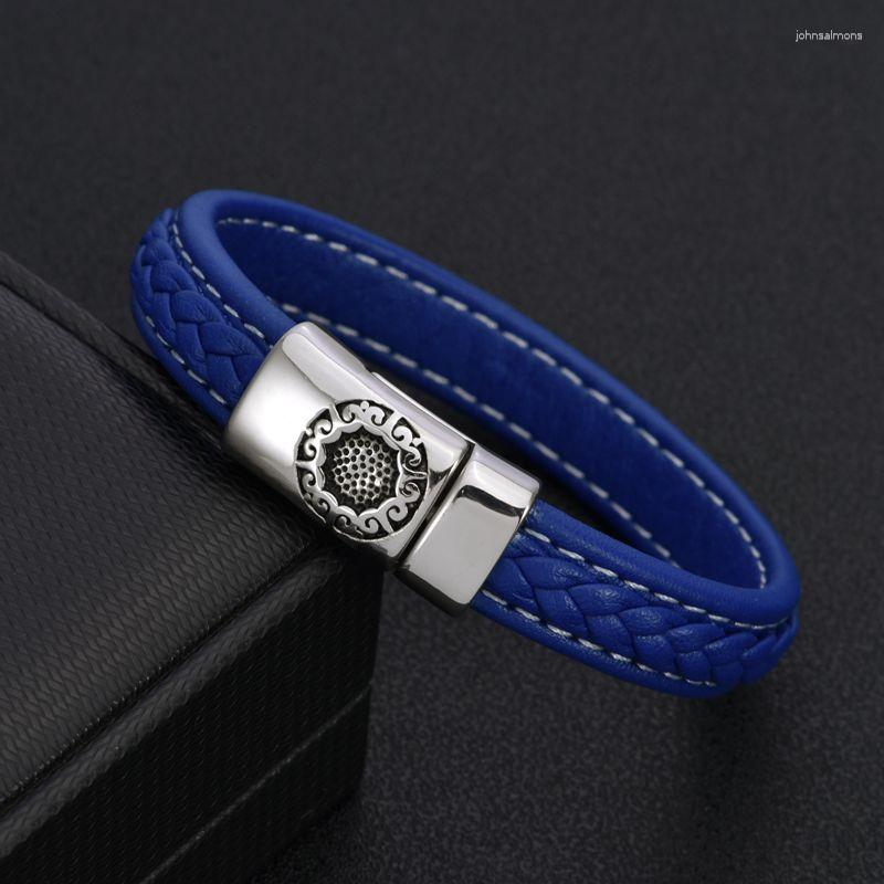 Link Bracelets Vintage Unique Pattern Magnet Chain Men Male Charm Soft Leather Sporty Jewelry Gift Pulsera
Link Bracelets Vintage Unique Pattern Magnet Chain Men Male Charm Soft Leather Sporty Jewelry Gift Pulsera
