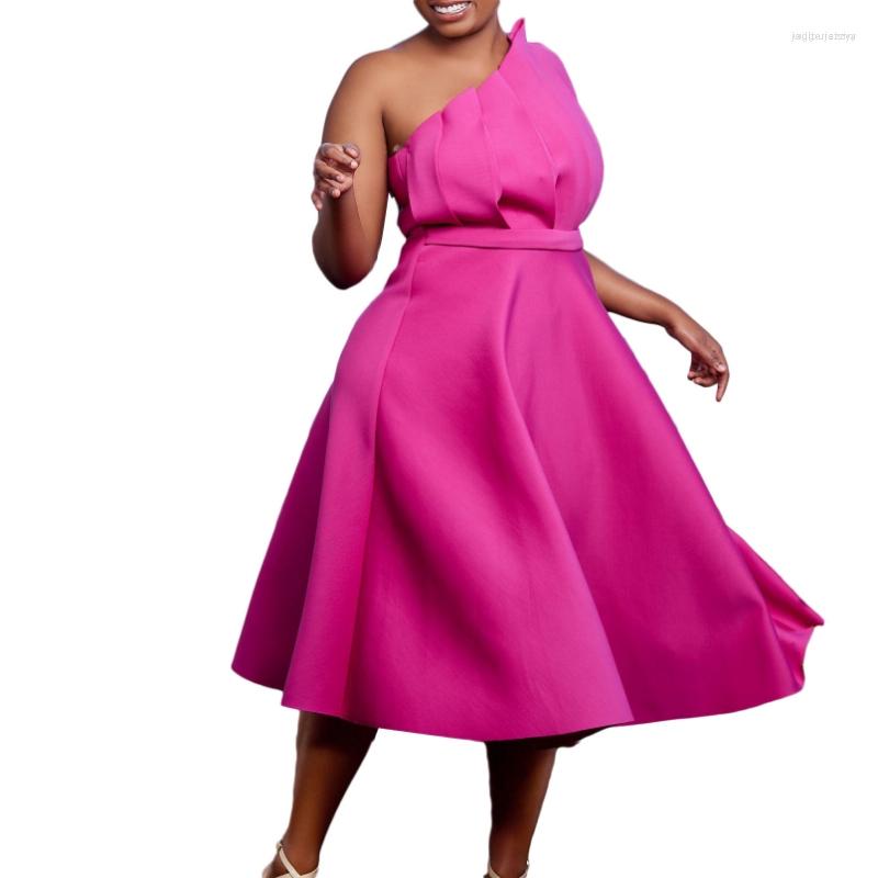 Ethnic Clothing Elegant Party Dresses Sexy One Sleeve Ruffle Pleat Dress High Waist Robe Africa Summer Fashion Gowns African Women
Ethnic Clothing Elegant Party Dresses Sexy One Sleeve Ruffle Pleat Dress High Waist Robe Africa Summer Fashion Gowns African Women