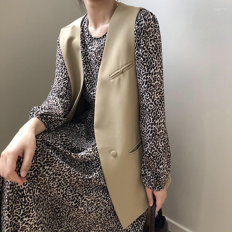 Women' Vests 2023 Women' Blazer Vest Coat Sleeveless Lazy Casual Wind Clothing, Green
Women' Vests 2023 Women' Blazer Vest Coat Sleeveless Lazy Casual Wind Clothing, Green