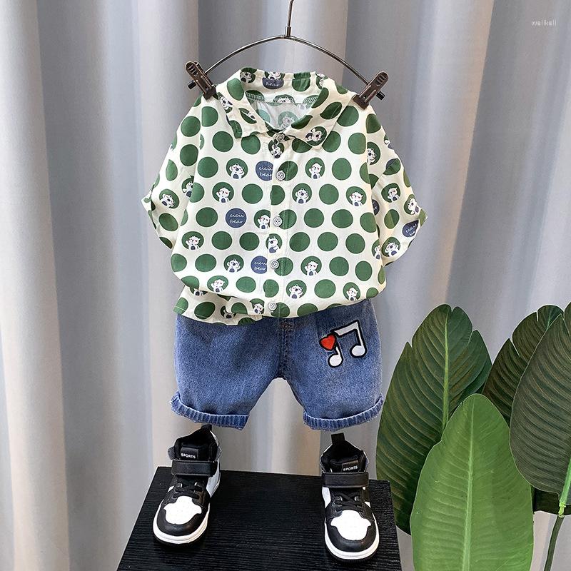 Clothing Sets Boys Clothes Summer 2023 Children Fashion Shirts Denim Shorts 2pcs Party Suit For Baby Tracksuits Kids Birthday Outfits Set, Picture color
Clothing Sets Boys Clothes Summer 2023 Children Fashion Shirts Denim Shorts 2pcs Party Suit For Baby Tracksuits Kids Birthday Outfits Set, Picture color