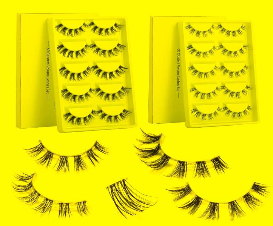 False Eyelashes Clusters DIY Individual Natural Volume Segment Lashes 3D Effect Glue Bonded Band Extension ToolsFalse9088041
False Eyelashes Clusters DIY Individual Natural Volume Segment Lashes 3D Effect Glue Bonded Band Extension ToolsFalse9088041