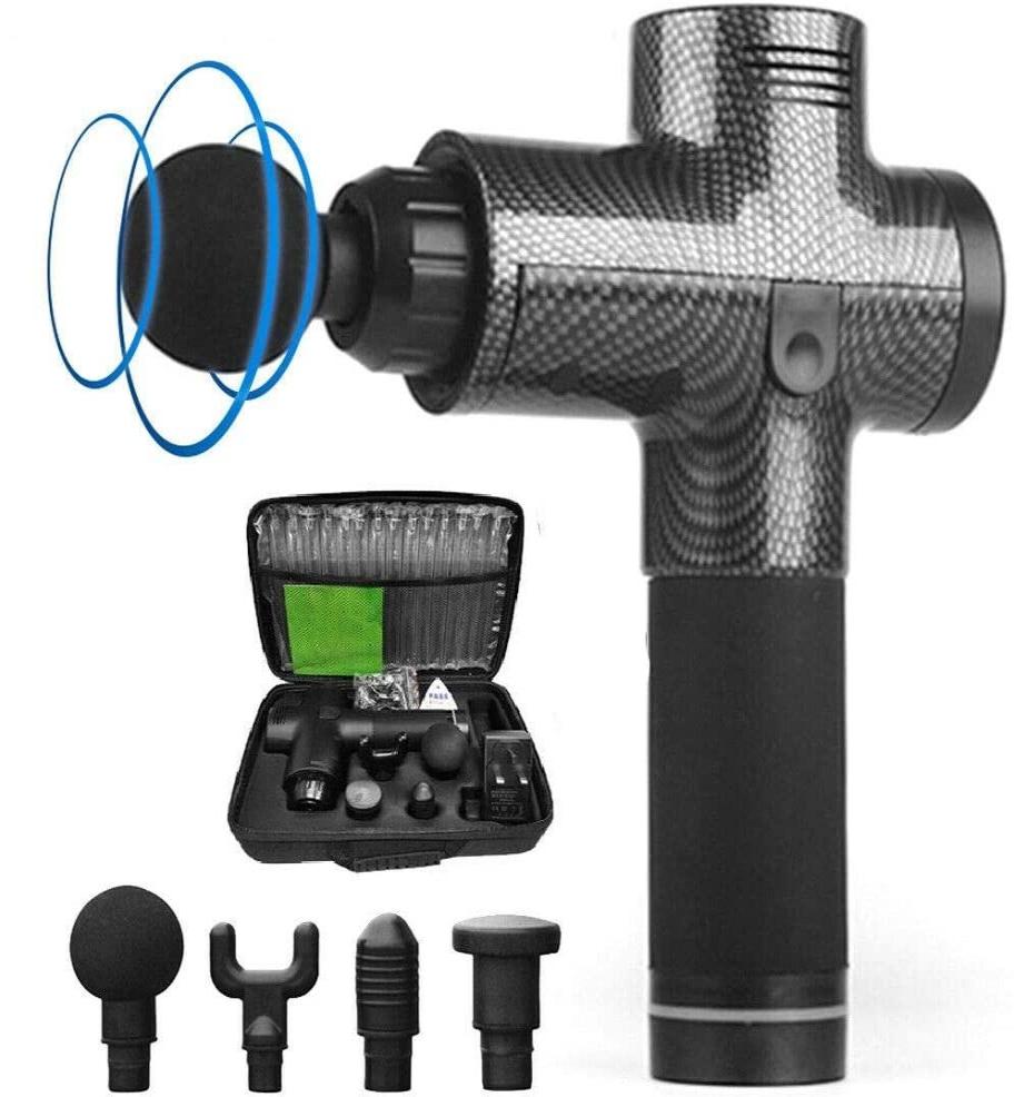 Body Massage Gun Deep Tissue Percussion Back Massager for Athletes Relaxing Pain Relief Handheld Personal Vibrador Message Gun8818207
Body Massage Gun Deep Tissue Percussion Back Massager for Athletes Relaxing Pain Relief Handheld Personal Vibrador Message Gun8818207