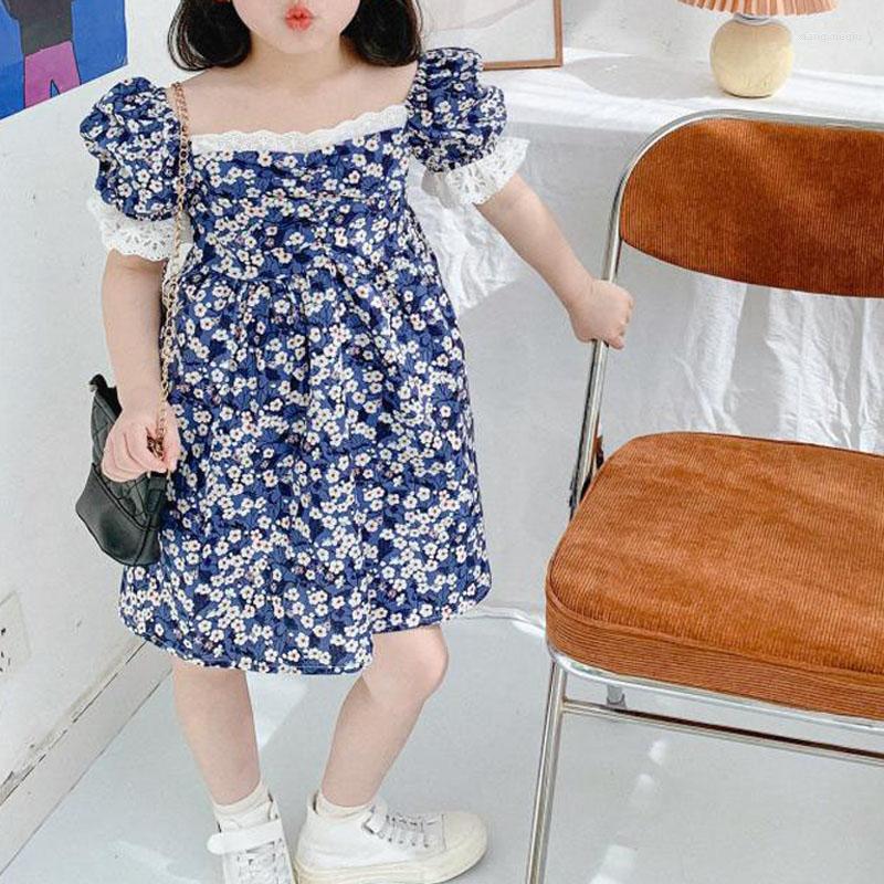 Girl Dresses Summer Girls' Dress Lace Collar Floral Outfits Sweet Costumes Princess Party Cotton Baby Kids Children'S Clothing For, Cz323 blue
Girl Dresses Summer Girls' Dress Lace Collar Floral Outfits Sweet Costumes Princess Party Cotton Baby Kids Children'S Clothing For, Cz323 blue