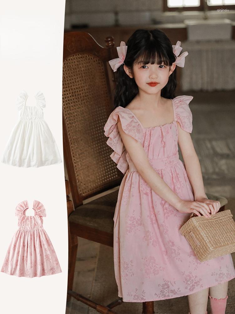 Girl Dresses 2023 Summer Children's Pleated Bow Tie Flying Sleeve Dress Girls' Lace Knee Length Skirt Princess For Girls 7-12y, Cd0419
Girl Dresses 2023 Summer Children's Pleated Bow Tie Flying Sleeve Dress Girls' Lace Knee Length Skirt Princess For Girls 7-12y, Cd0419
