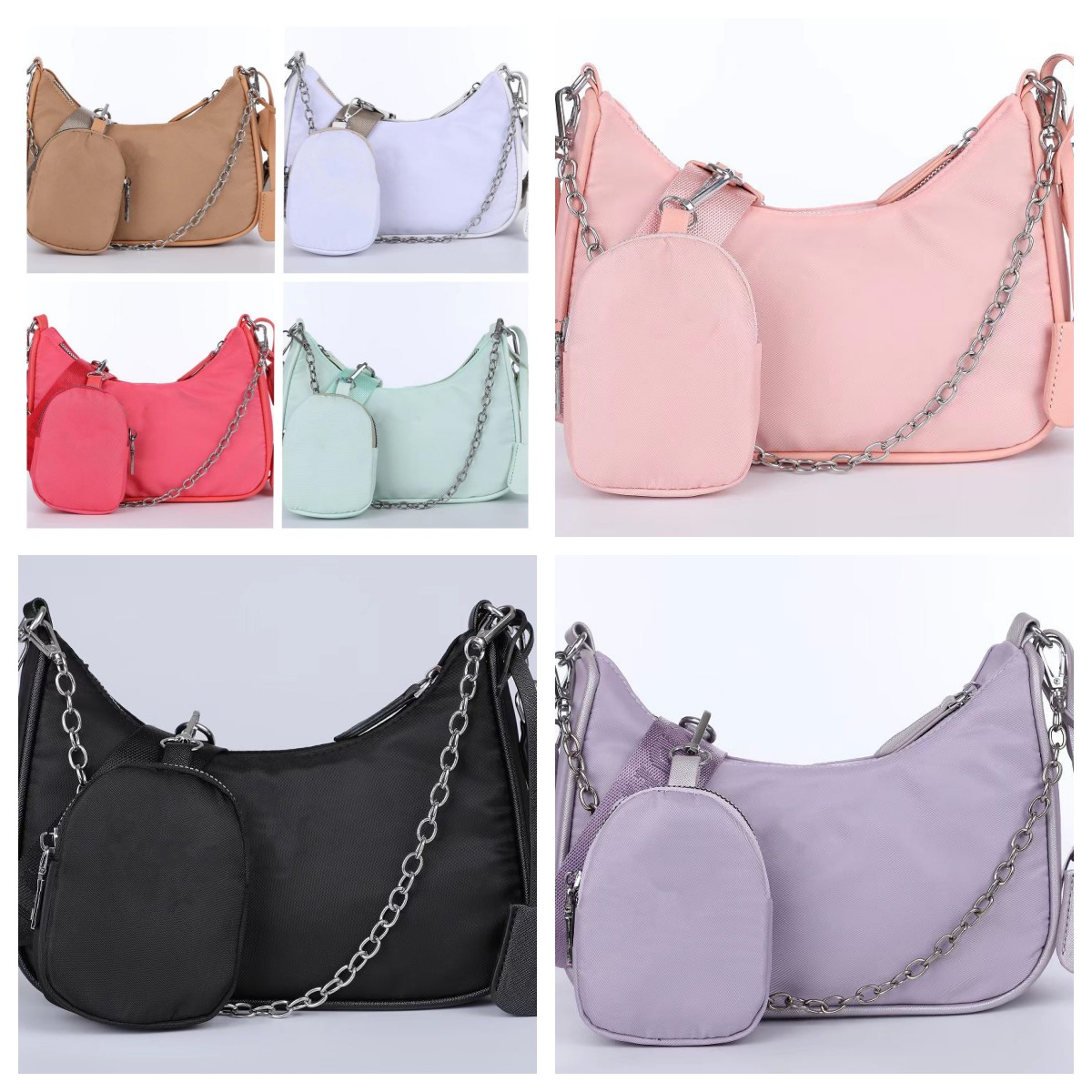 Classics Designer Pradaa Triangles Nylon 3 piece for woman Shoulder bag Black red grey Luxury Pattern Crossbody tote Hobo Purses Handbags
Classics Designer Pradaa Triangles Nylon 3 piece for woman Shoulder bag Black red grey Luxury Pattern Crossbody tote Hobo Purses Handbags