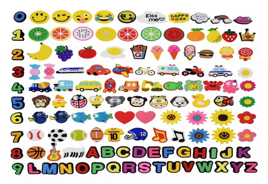 Mix Cartoon Animal Shoes Charms Flower Pig Letter Decoration Fit Croc Wristband Accessories Kids XMAS Gifts6124834
Mix Cartoon Animal Shoes Charms Flower Pig Letter Decoration Fit Croc Wristband Accessories Kids XMAS Gifts6124834