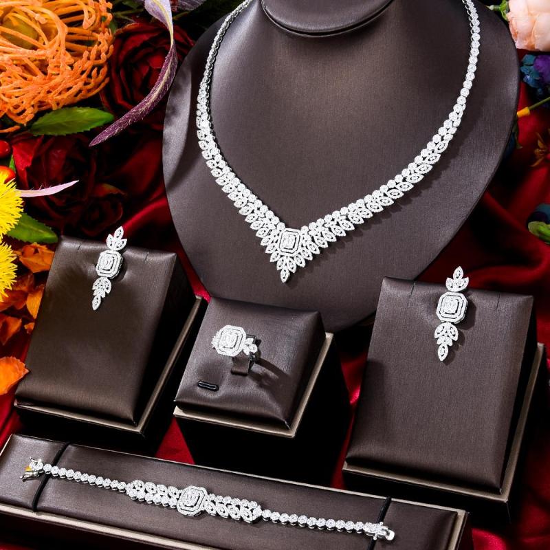 Necklace Earrings Set Missvikki Trendy Bracelet Ring Jewelry Bridal Wedding Luxury Super Sweet CZ Fashion Accessories Gift, Picture shown
Necklace Earrings Set Missvikki Trendy Bracelet Ring Jewelry Bridal Wedding Luxury Super Sweet CZ Fashion Accessories Gift, Picture shown
