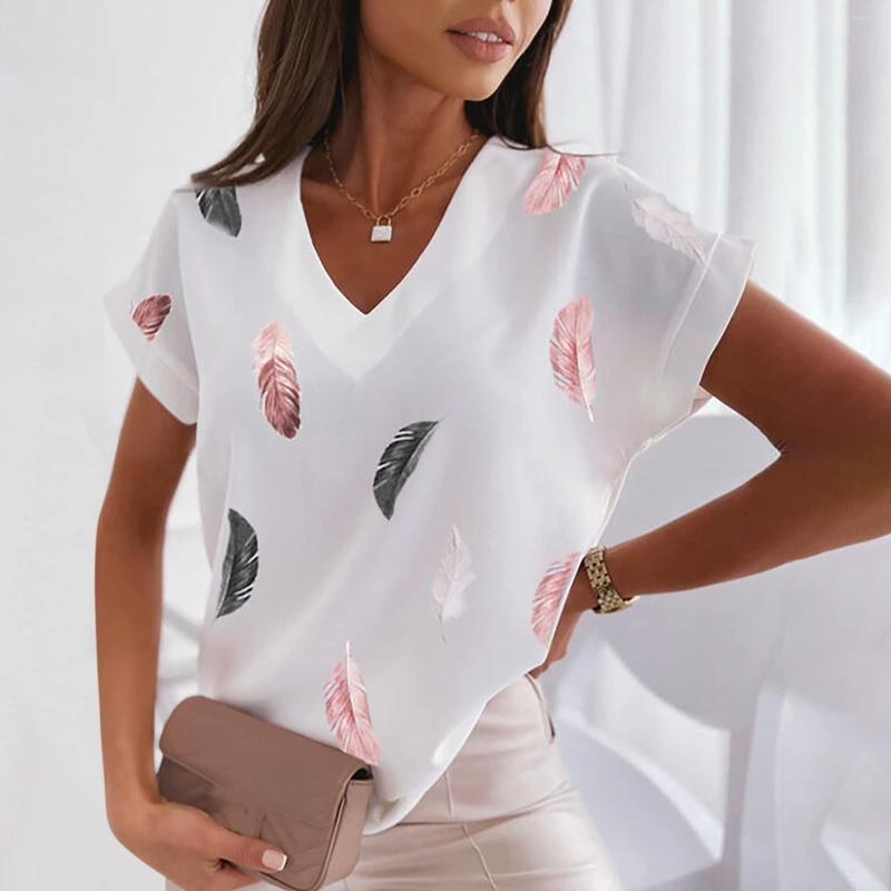 Women's T Shirts 3D Women's T-shirts Summer V-neck Short Sleeve Tops Feather Graphics Oversized Tees Ladies Clothes Fashion Female Y2k, V01-hh01960
Women's T Shirts 3D Women's T-shirts Summer V-neck Short Sleeve Tops Feather Graphics Oversized Tees Ladies Clothes Fashion Female Y2k, V01-hh01960