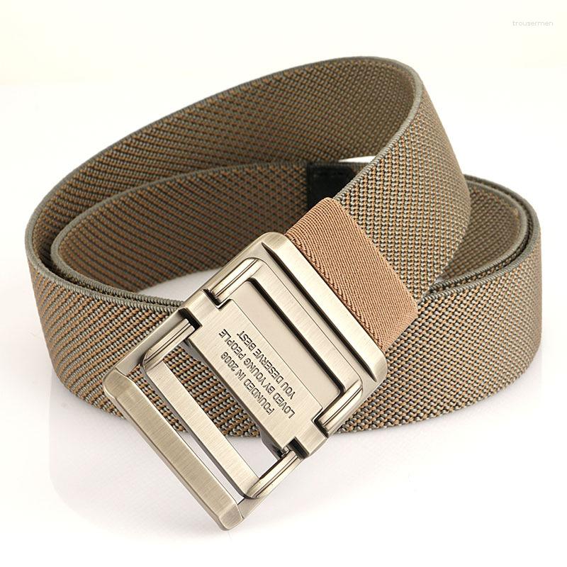 Belts Brand Classic Trendy Double Loop Buckle Nylon For Men Elastic Men's Belt Casual Fashion Mens Tactical Military B1390, Plain black 1
Belts Brand Classic Trendy Double Loop Buckle Nylon For Men Elastic Men's Belt Casual Fashion Mens Tactical Military B1390, Plain black 1