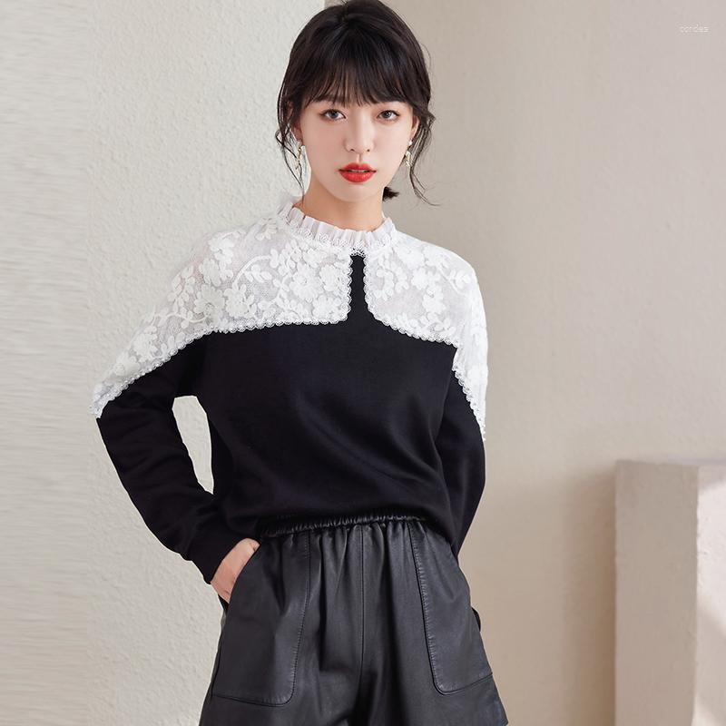 Women' Sweaters Knitting Womens Sweater Woman Winter 2023 Black And White Fashion Women' Long Sleeve Top Elegant Korean Streetwear
Women' Sweaters Knitting Womens Sweater Woman Winter 2023 Black And White Fashion Women' Long Sleeve Top Elegant Korean Streetwear