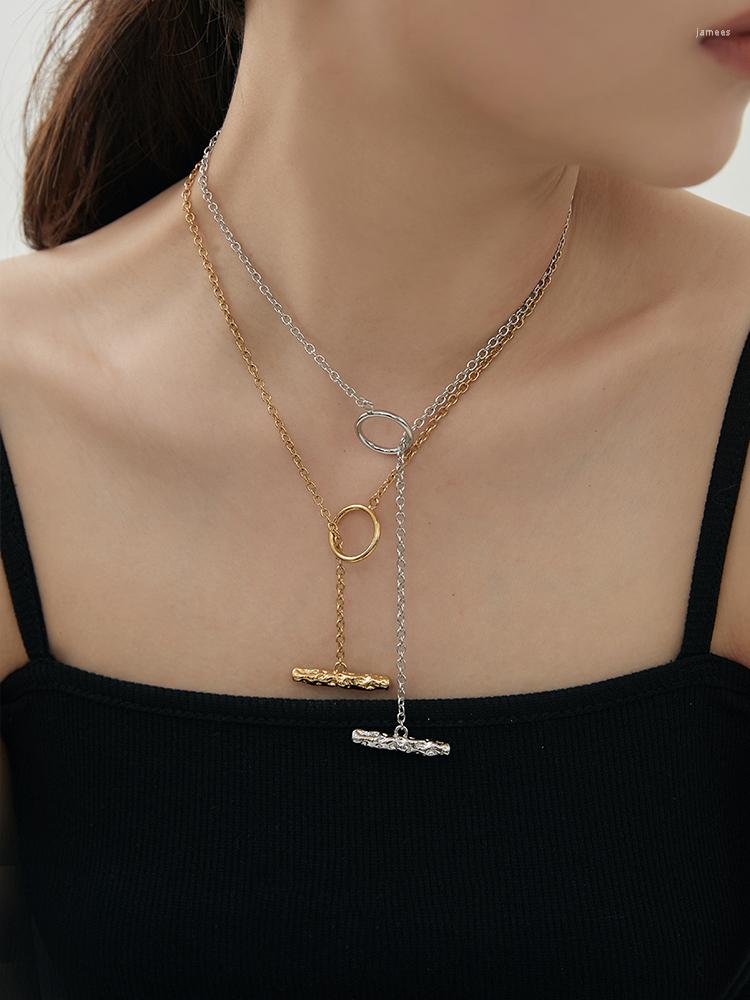 Pendant Necklaces Monlansher Minimalist Round Stick Necklace For Women Clavicle Leaves Long Chain Fashion Jewelry Statement Gift
Pendant Necklaces Monlansher Minimalist Round Stick Necklace For Women Clavicle Leaves Long Chain Fashion Jewelry Statement Gift