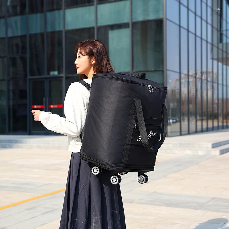 Suitcases Travel Bag Super Large Capacity Double-layer Extended School Moving Duffle Foldable Detachable Universal Wheel Boarding
Suitcases Travel Bag Super Large Capacity Double-layer Extended School Moving Duffle Foldable Detachable Universal Wheel Boarding