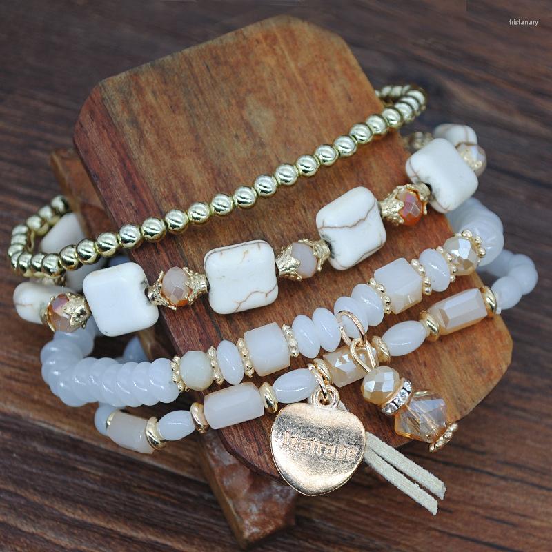 Charm Bracelets Natural Stone Beads Bracelet Square Turquoises Pendant Strand Bangles Women Fashion Jewelry
Charm Bracelets Natural Stone Beads Bracelet Square Turquoises Pendant Strand Bangles Women Fashion Jewelry