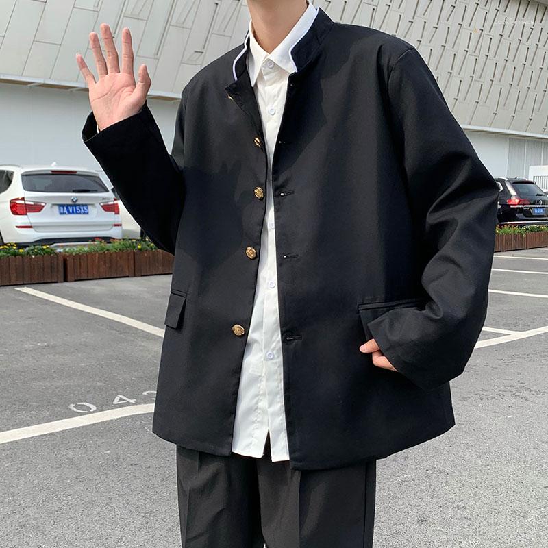 Men's Suits Autumn Men's Chinese Style Casual Jacket Small Suit Korean Version Uniform Student Youth Fashion Coat, Black
Men's Suits Autumn Men's Chinese Style Casual Jacket Small Suit Korean Version Uniform Student Youth Fashion Coat, Black