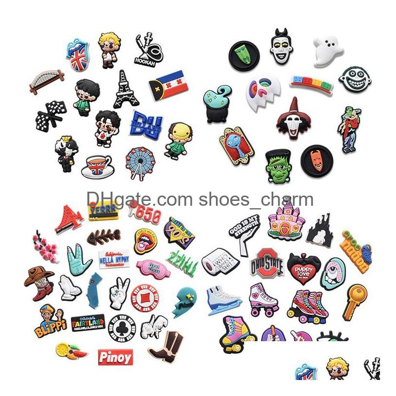 Shoe Parts Accessories Custom Clog Charms Designer Soft Pvc Charm For Price Drop Delivery Otypv
Shoe Parts Accessories Custom Clog Charms Designer Soft Pvc Charm For Price Drop Delivery Otypv