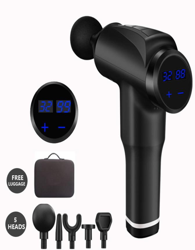 LCD Touch Display Massage Gun Fascia Gun Muscle Relaxation Massager vibration massager Deep Muscle Massage Gun Therapy Massager3762525
LCD Touch Display Massage Gun Fascia Gun Muscle Relaxation Massager vibration massager Deep Muscle Massage Gun Therapy Massager3762525