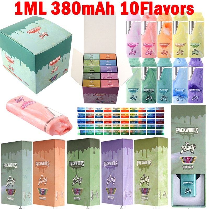 Packwoods x runtz runty 1ml Marbling Disposable Vape Pens 10 Flavors 380mAh Rechargeable Empty Carts Disposable E Cigarette Device Pods Thick Oil Tank Dab Pen
Packwoods x runtz runty 1ml Marbling Disposable Vape Pens 10 Flavors 380mAh Rechargeable Empty Carts Disposable E Cigarette Device Pods Thick Oil Tank Dab Pen