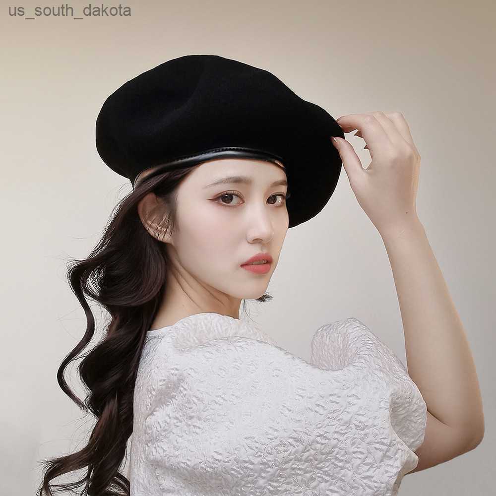 202303-hh1086 ins Harajuku cloud style 59cm big head size wool flet pu brim fashion beret hat men women Leisure painter cap L230523, Black
202303-hh1086 ins Harajuku cloud style 59cm big head size wool flet pu brim fashion beret hat men women Leisure painter cap L230523, Black