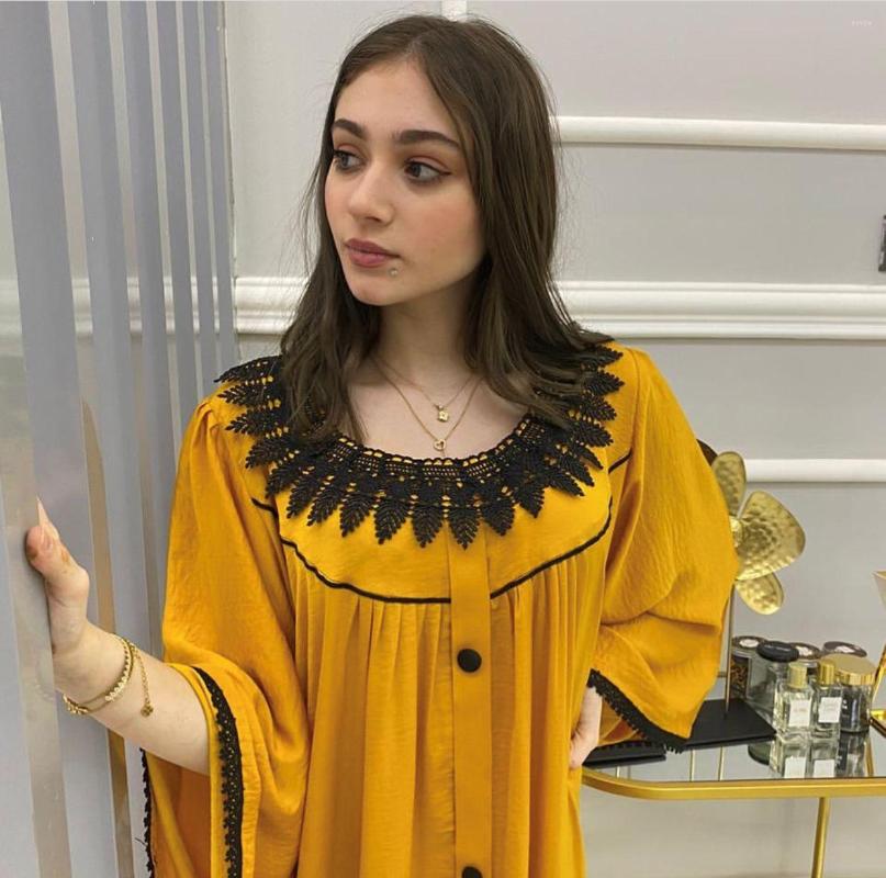 Ethnic Clothing Middle East Women Long Dress Robe Full Sleeve Lace Collar Maxi Dresses Turkey Arabic Dubai Muslim RV447
Ethnic Clothing Middle East Women Long Dress Robe Full Sleeve Lace Collar Maxi Dresses Turkey Arabic Dubai Muslim RV447