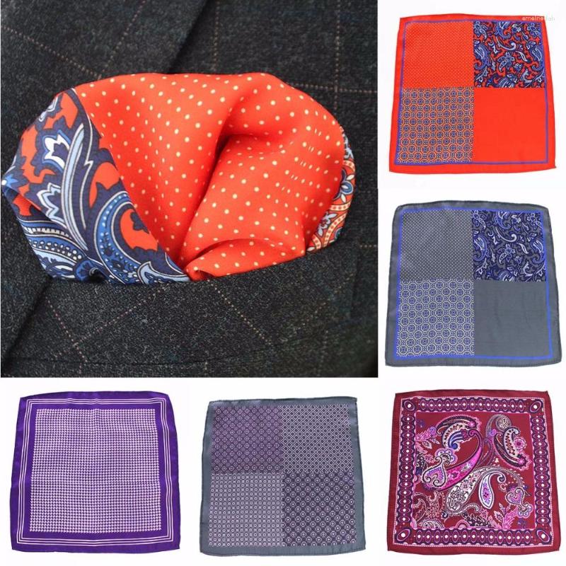 Bow Ties GUSLESON Polka Dot Paisley Floral Handkerchief Silk Satin Mens Hanky Fashion Classic Wedding Party Pocket Square One Side Print
Bow Ties GUSLESON Polka Dot Paisley Floral Handkerchief Silk Satin Mens Hanky Fashion Classic Wedding Party Pocket Square One Side Print