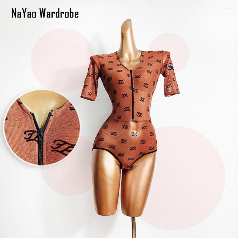 Stage Wear 2023 Arrival Short Sleeve V Neck Sexy Tl606 Dancing Bodysuit Front Zip Design Latin Dance Dress Women Costume, 001
Stage Wear 2023 Arrival Short Sleeve V Neck Sexy Tl606 Dancing Bodysuit Front Zip Design Latin Dance Dress Women Costume, 001