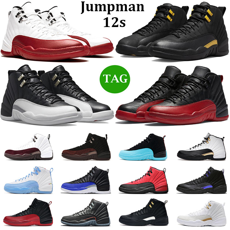 Jumpman 12 Men Basketball Shoes 12s Cherry Black Taxi Playoffs Stealth Hyper Royal Flu Game Gamma Blue Gym Red Mens Trainers Sports Sneakers, #27
Jumpman 12 Men Basketball Shoes 12s Cherry Black Taxi Playoffs Stealth Hyper Royal Flu Game Gamma Blue Gym Red Mens Trainers Sports Sneakers, #27