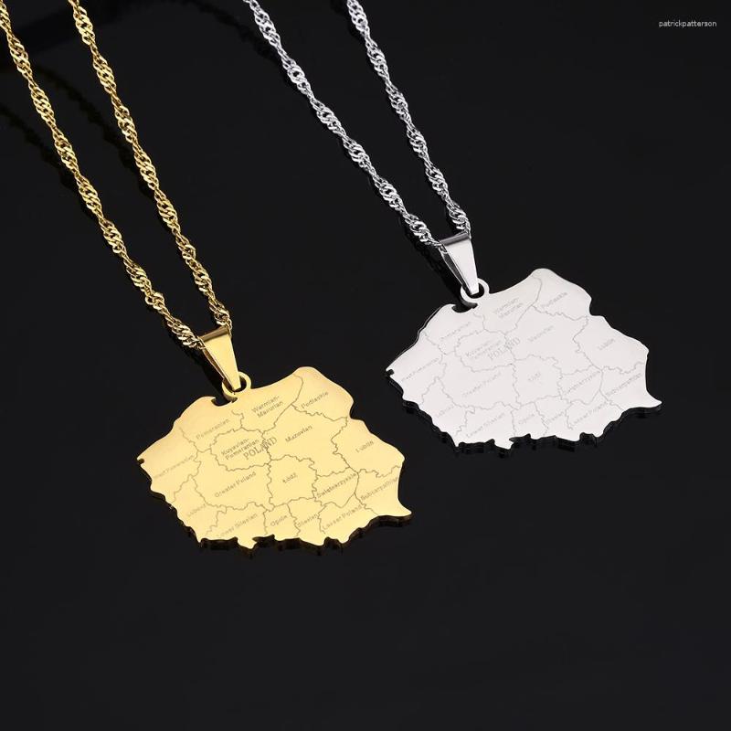 Pendant Necklaces Fashion Poland Map With Cities Name Necklace For Women Girls Stainless Steel Jewelry Ethnic Birthday Party Gifts
Pendant Necklaces Fashion Poland Map With Cities Name Necklace For Women Girls Stainless Steel Jewelry Ethnic Birthday Party Gifts
