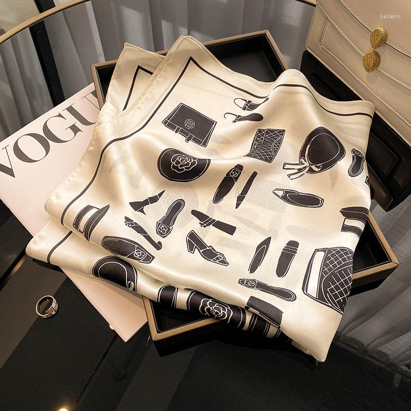 Scarves Natural Silk Scarf Women Fashion Shawl Wraps Print Headscarf Neckerchief Designer Hijab Bandana Female Foulard
Scarves Natural Silk Scarf Women Fashion Shawl Wraps Print Headscarf Neckerchief Designer Hijab Bandana Female Foulard