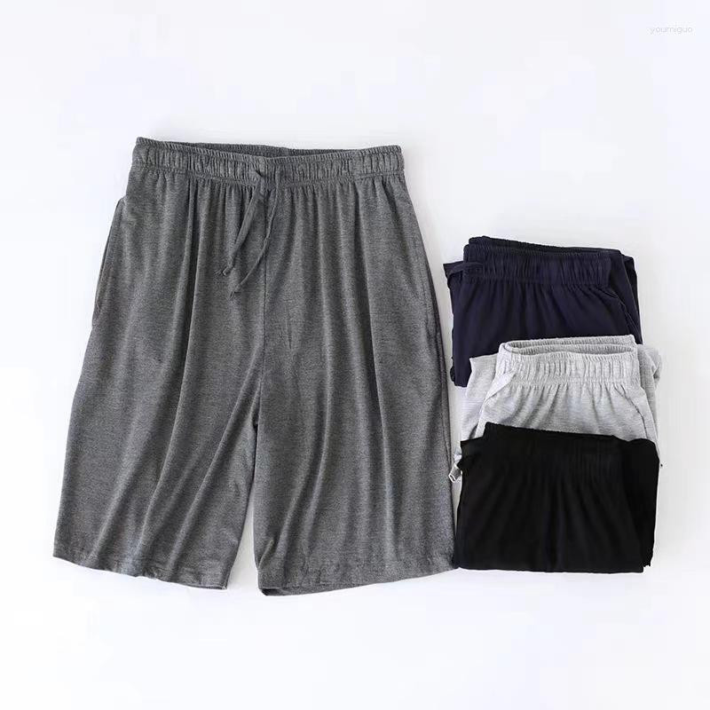 Men's Sleepwear Solid Color Modal Men's Home Pants Summer Thin Loose Shorts Breathable Soft And Comfortable, Black
Men's Sleepwear Solid Color Modal Men's Home Pants Summer Thin Loose Shorts Breathable Soft And Comfortable, Black
