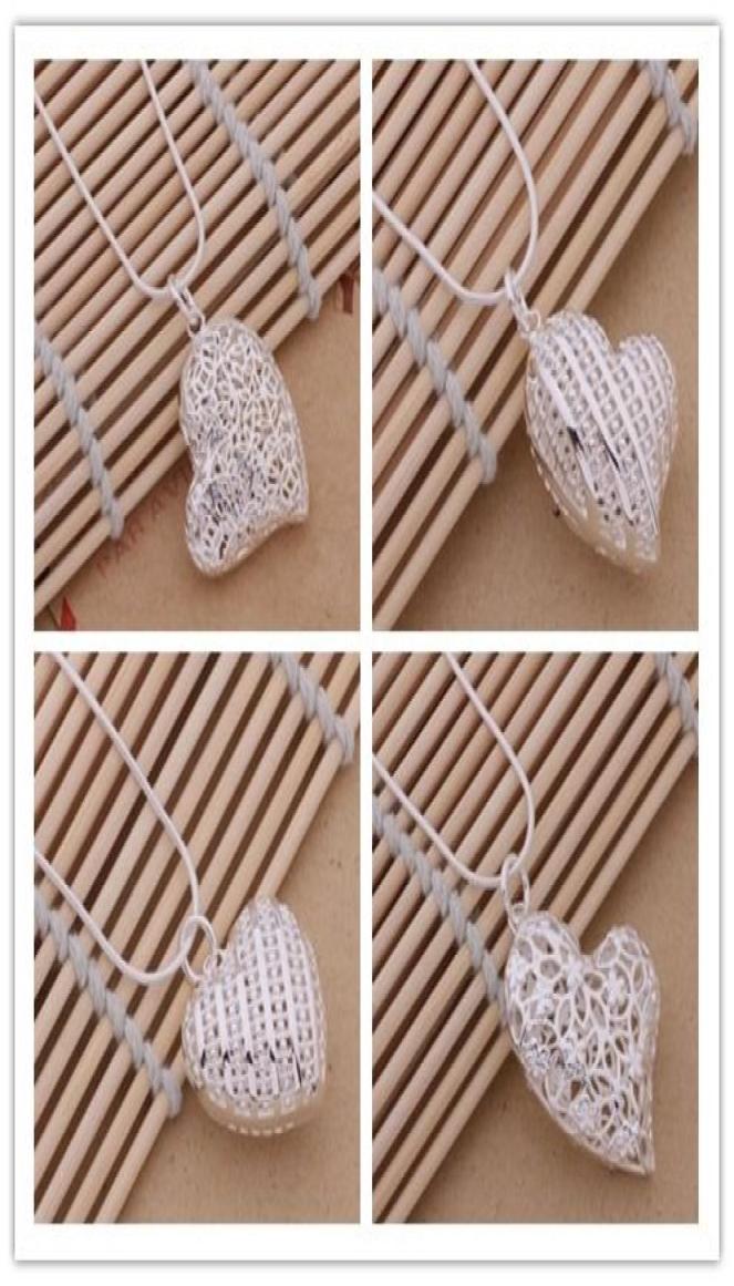 Fashion jewelry for women 925 silver plated hollow heart pendant necklace Valentines Day Gift mix order 12pcslot8363185
Fashion jewelry for women 925 silver plated hollow heart pendant necklace Valentines Day Gift mix order 12pcslot8363185