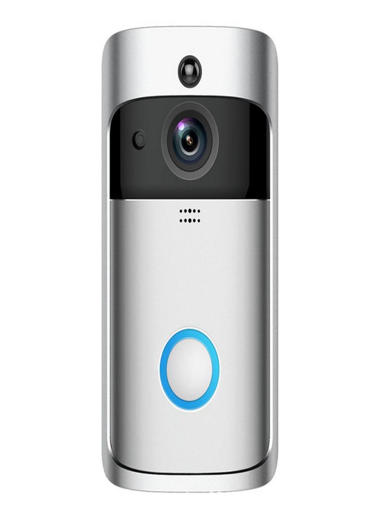 V5 Smart Home Video Doorbell 720P HD for Wifi Connection Realtime Camera TwoWay Audio Lens Wide Angle Night Vision PIR Motion8138931
V5 Smart Home Video Doorbell 720P HD for Wifi Connection Realtime Camera TwoWay Audio Lens Wide Angle Night Vision PIR Motion8138931